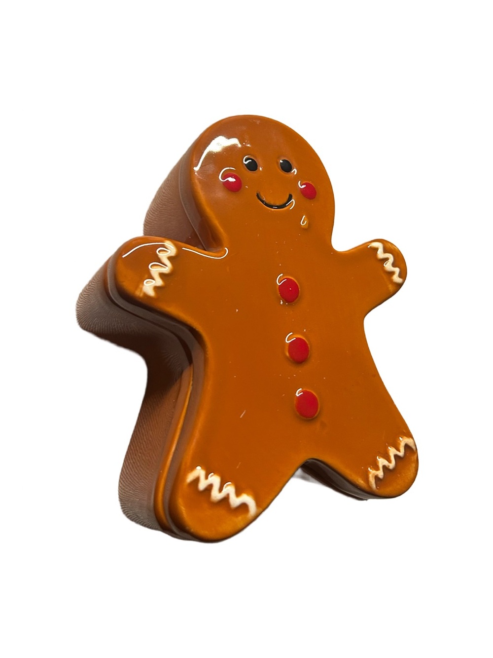 Gingerbread Man Candle